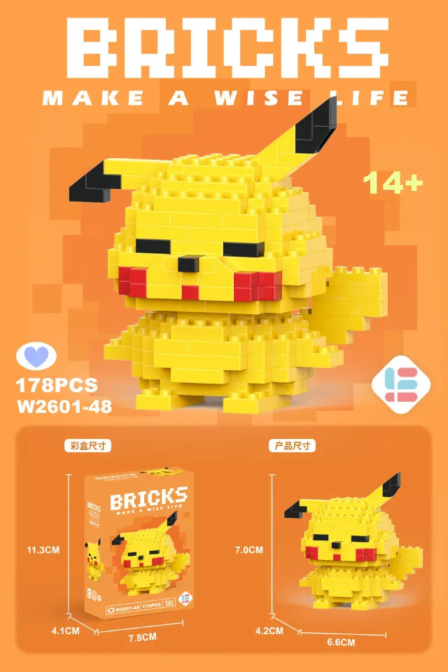 Pikachu mini Stavebnica